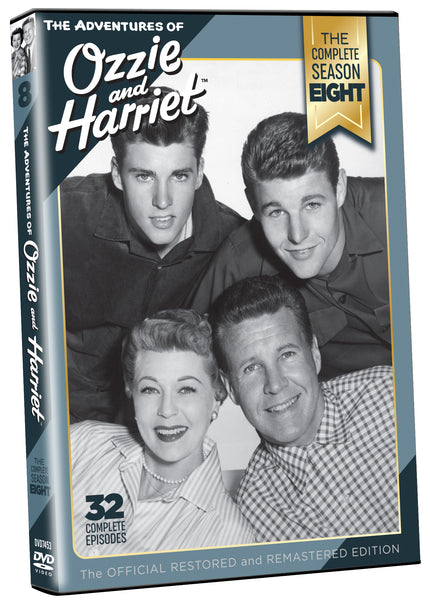 (未使用･未開封品)Ozzie & Harriet [VHS] O_HSeason8DVD_3D_HRGB300dpi_gr