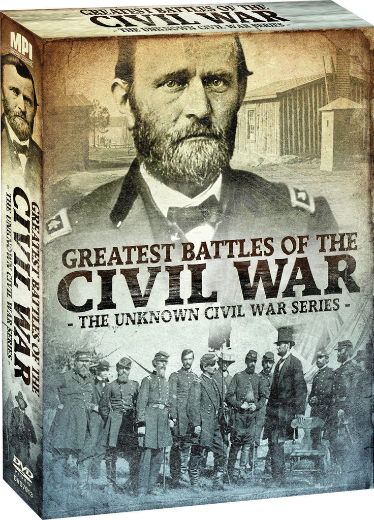 Unknown Civil War Series: Greatest Battles of the Civil War, The - Box Art