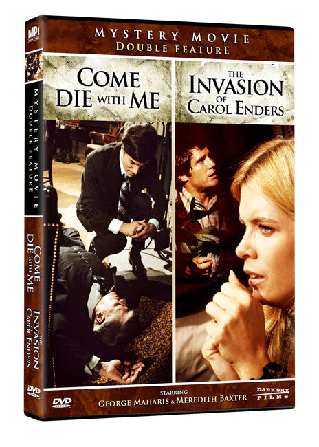 Mystery Movie Double Feature: The Invasion of Carol Enders and Come Die With Me - Box Art