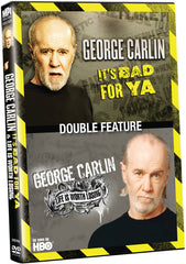 George Carlin Double Feature: It‘s Bad for Ya, Life is Worth Losing - Box Art
