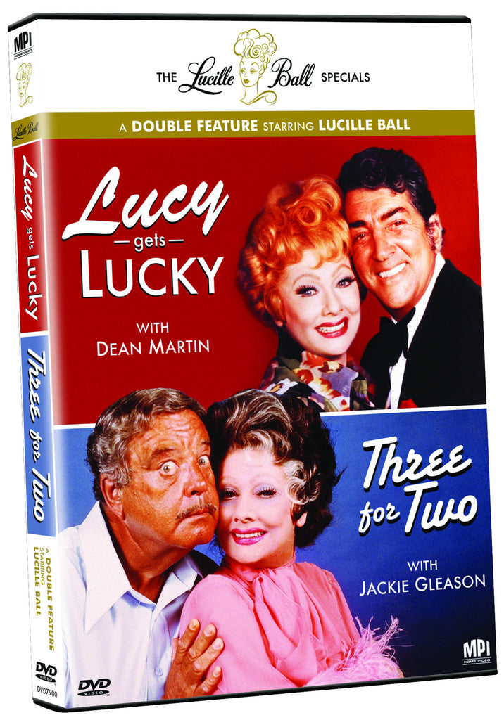 Lucille Ball Specials: Lucy Gets Lucky and Three For Two, The - Box Art