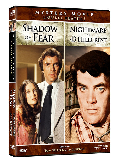 Mystery Movie Double Feature: Shadow of Fear and Nightmare at 43 Hillcrest - Box Art