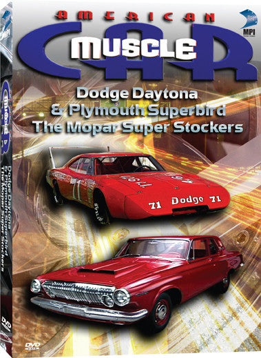 American Muscle Car: Dodge Daytona &Plymouth Superbird: The Mopar Super Stockers - Box Art