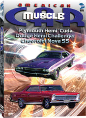American Muscle Car: Plymouth Hemi Cuda, Dodge Hemi Challenger,  Chevrolet Nova SS - Box Art