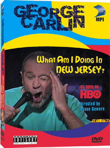 George Carlin: What Am I Doing in New Jersey - Box Art