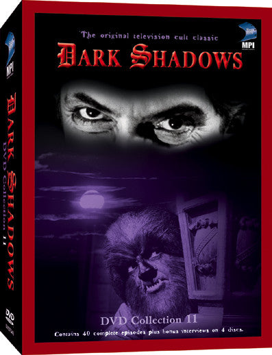 Dark Shadows DVD Collection 11: 40 Episodes on 4 Discs - Box Art