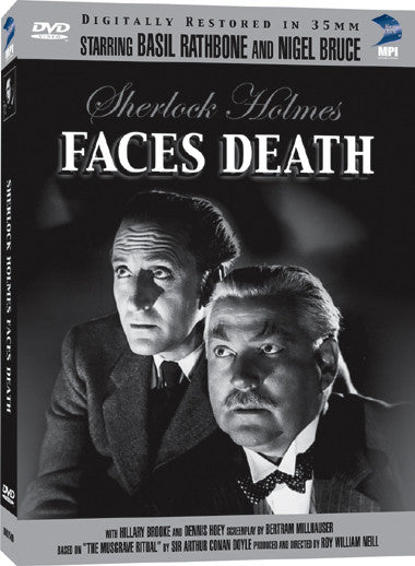 Sherlock Holmes Faces Death - Box Art