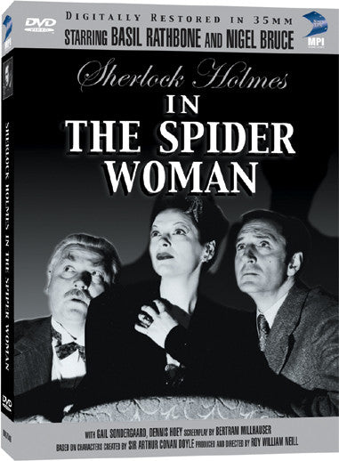 Sherlock Holmes and the Spiderwoman - Box Art